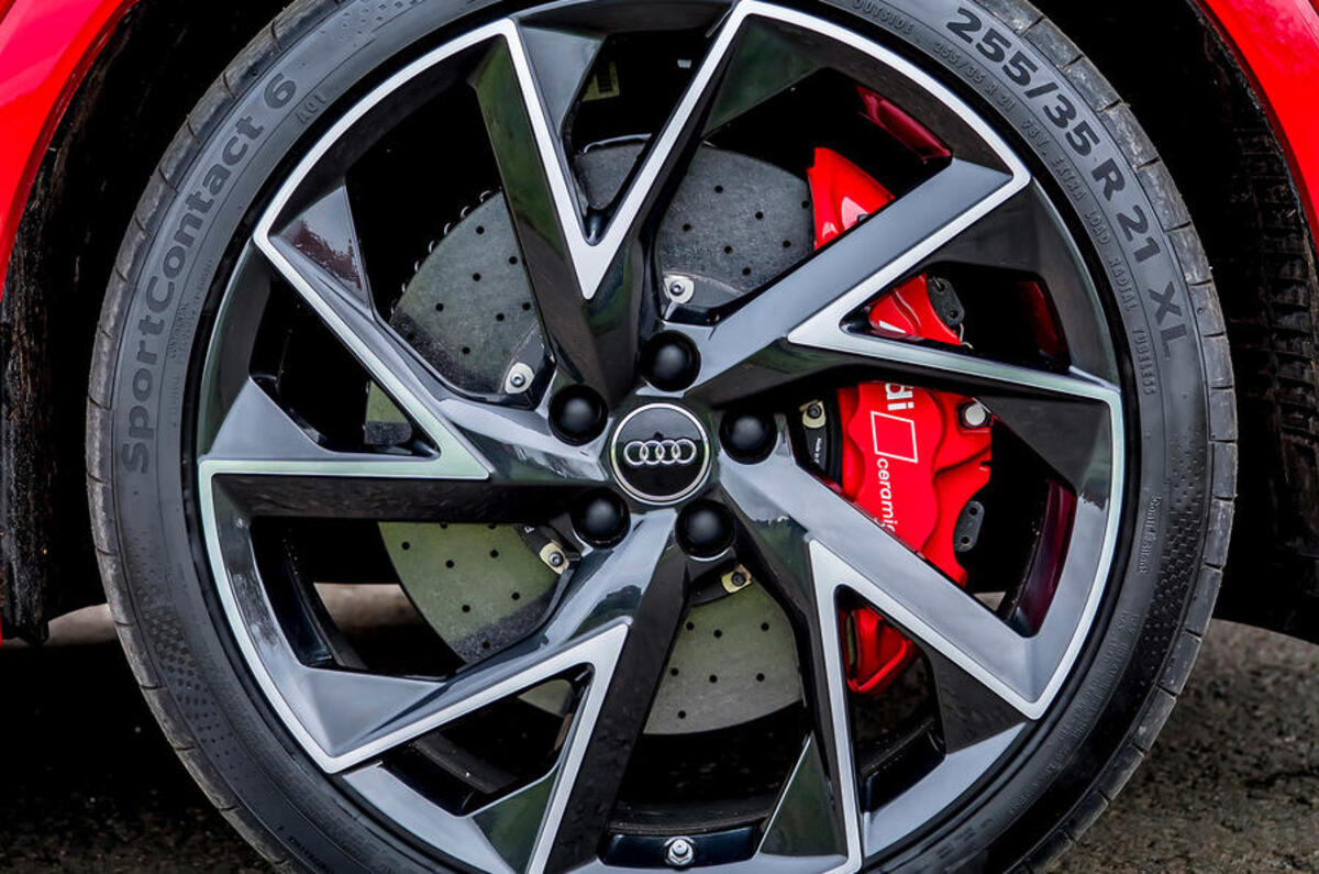 Audi RS Q3 2020 road test review - alloy wheels