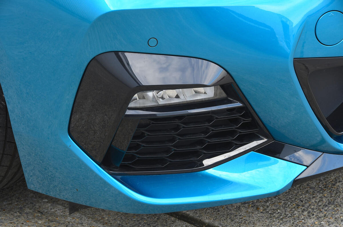 BMW 2 Series Gran Coupe 2020 road test review - front bumper