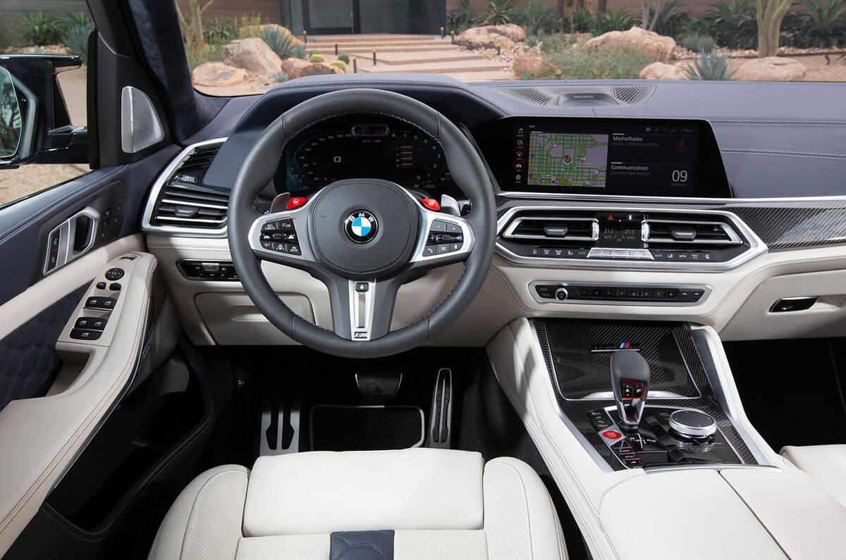 BMW X5 M Competition 2020 road test review - dashboard BMW X5 M Competition 2020 road test review - dashboard