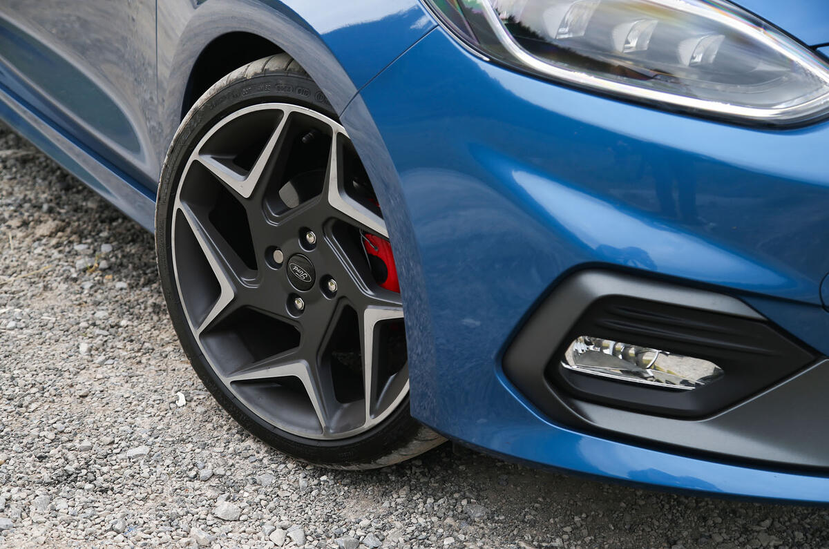 Ford Fiesta ST 2018 road test review alloy wheels