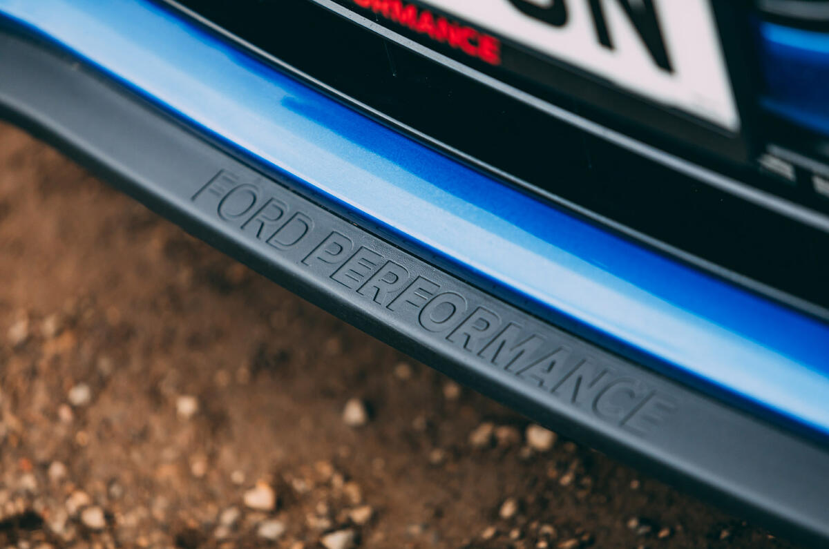 6 Ford Puma ST 2021 road test review front splitter