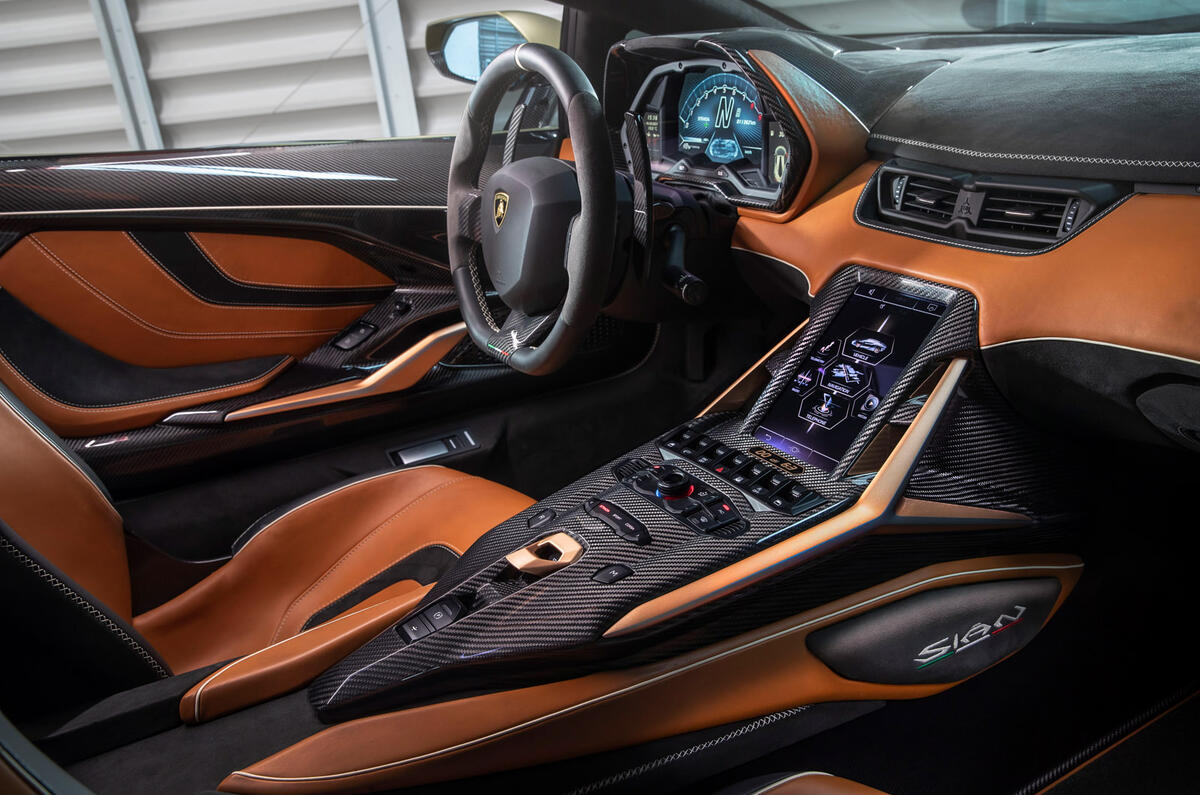 6 lamborghini sian 2021 uk first drive review cabin 6 lamborghini sian 2021 uk first drive review cabin