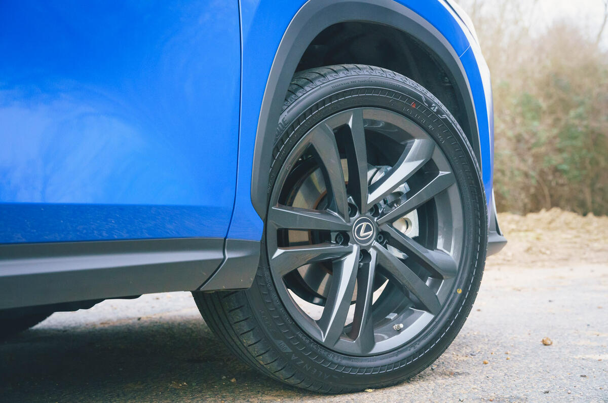 6 Lexus NX 2022 road test review alloy wheels