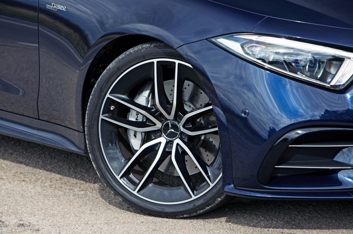Mercedes-AMG CLS 53 2018 road test review - wheel arches