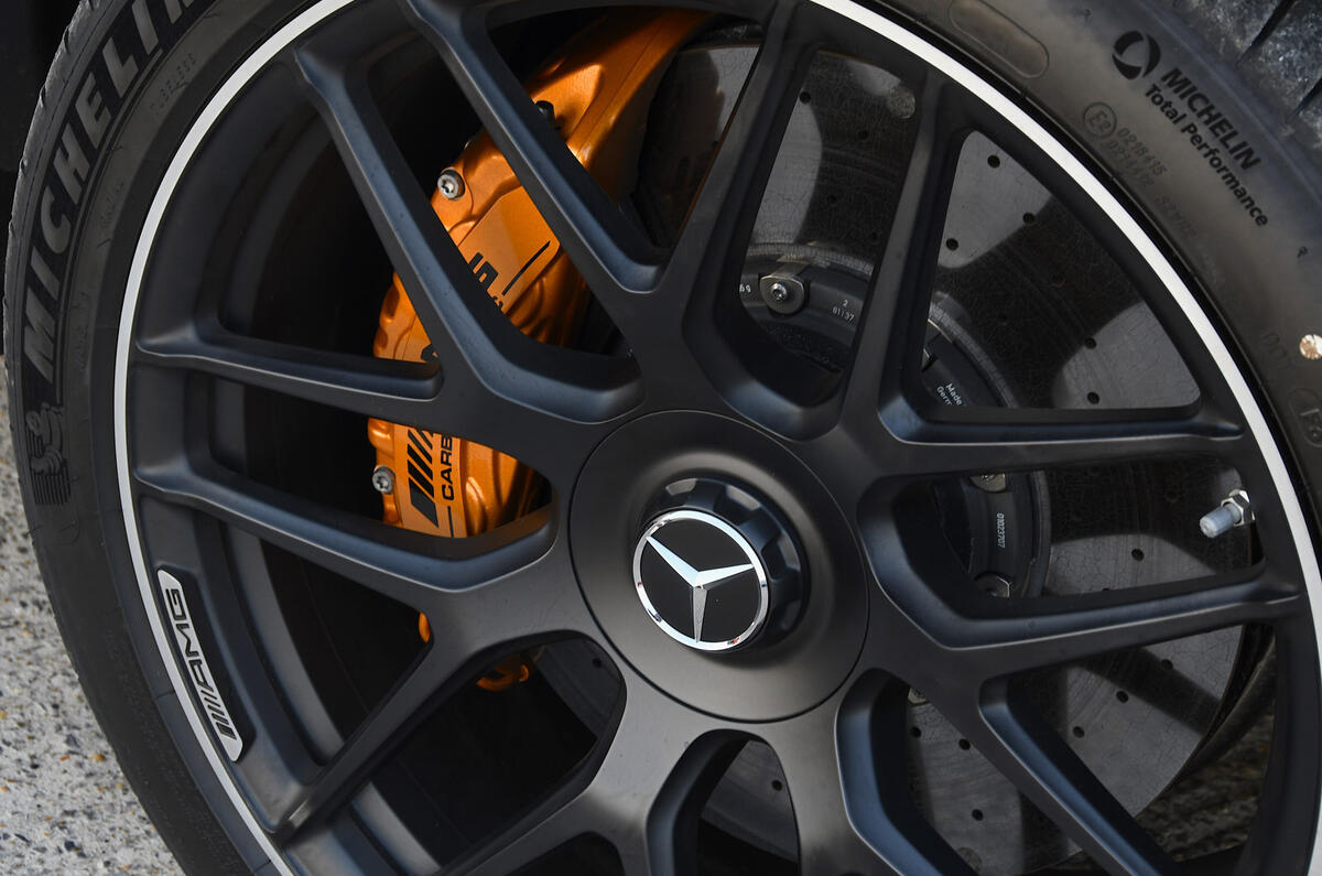 Mercedes-AMG GLC 63 S road test review alloy wheels
