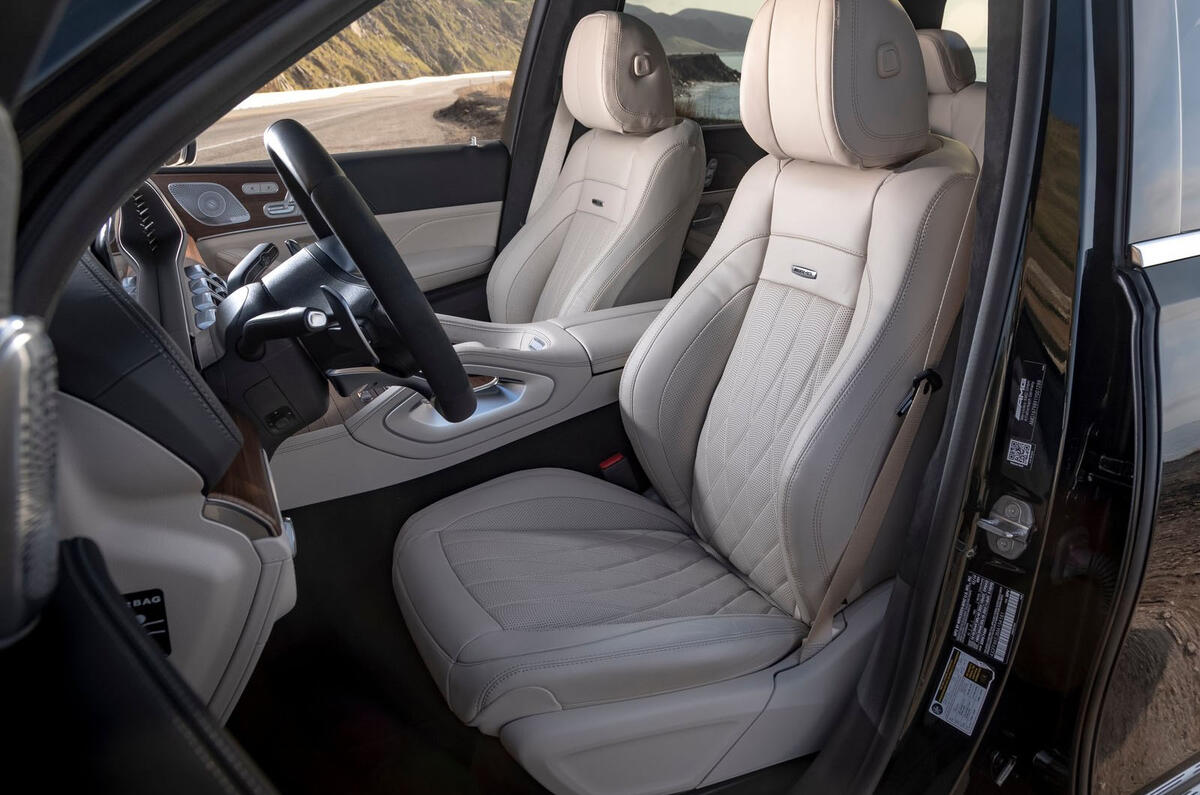 Mercedes-AMG GLS 63 2020 road test review - cabin Mercedes-AMG GLS 63 2020 road test review - cabin