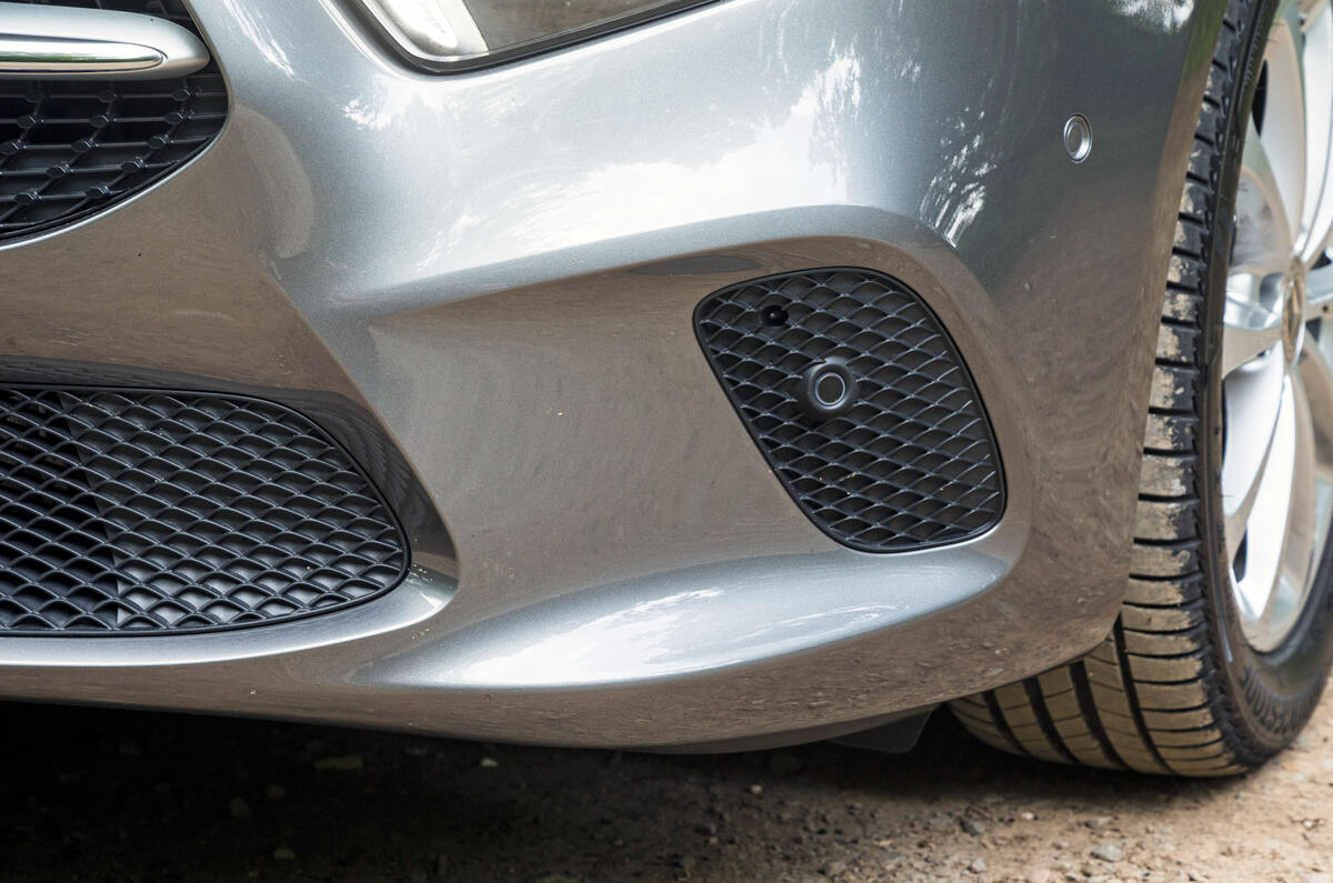 Mercedes-Benz A-Class 2018 road test review fake aero