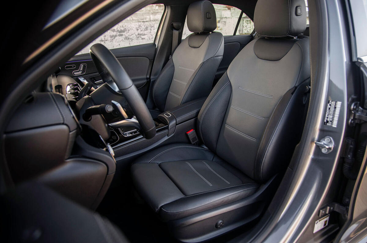 Mercedes-Benz A-Class saloon 2018 review - cabin