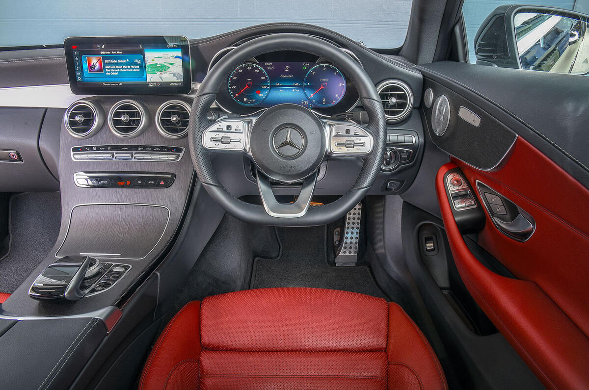 Mercedes-Benz C-Class Coupe 2019 review - dashboard