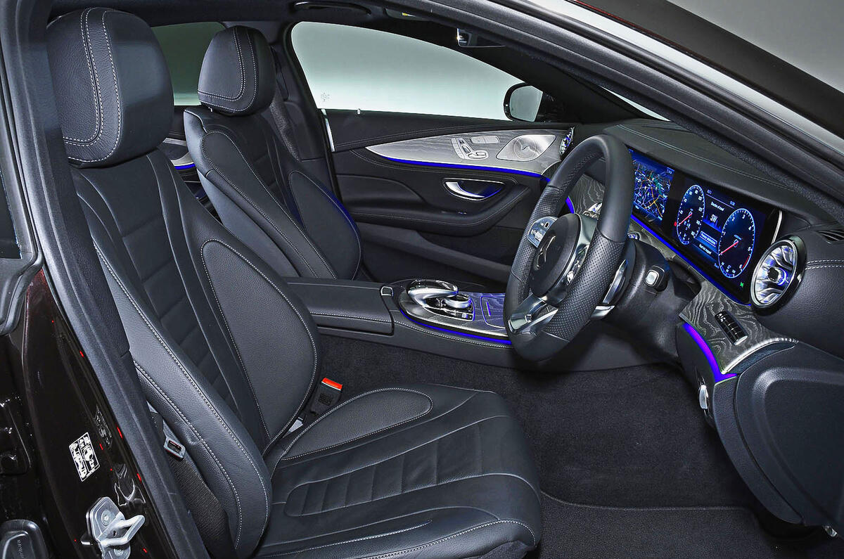 Mercedes-Benz CLS 400d 2018 review cabin