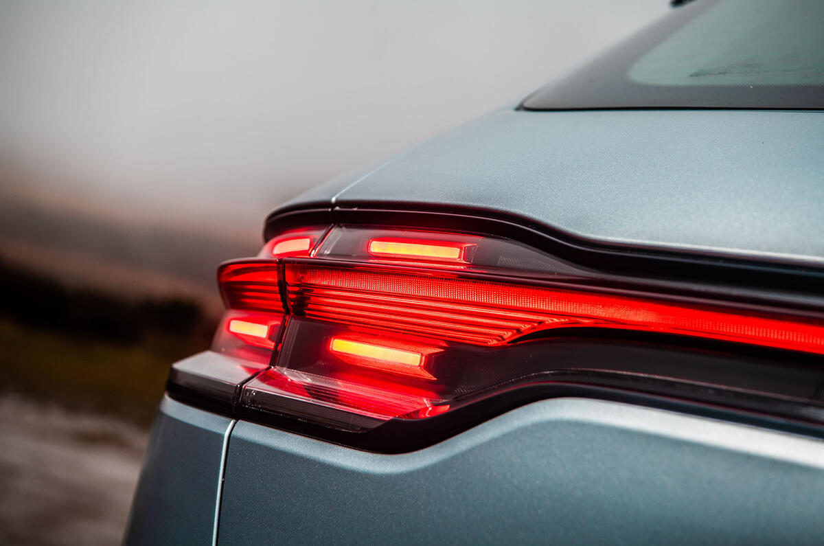 Porsche Macan 2019 road test review - rear lights