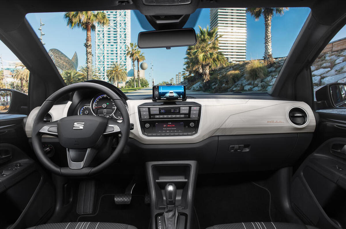 Seat Mii Electric 2020 road test review - cabin