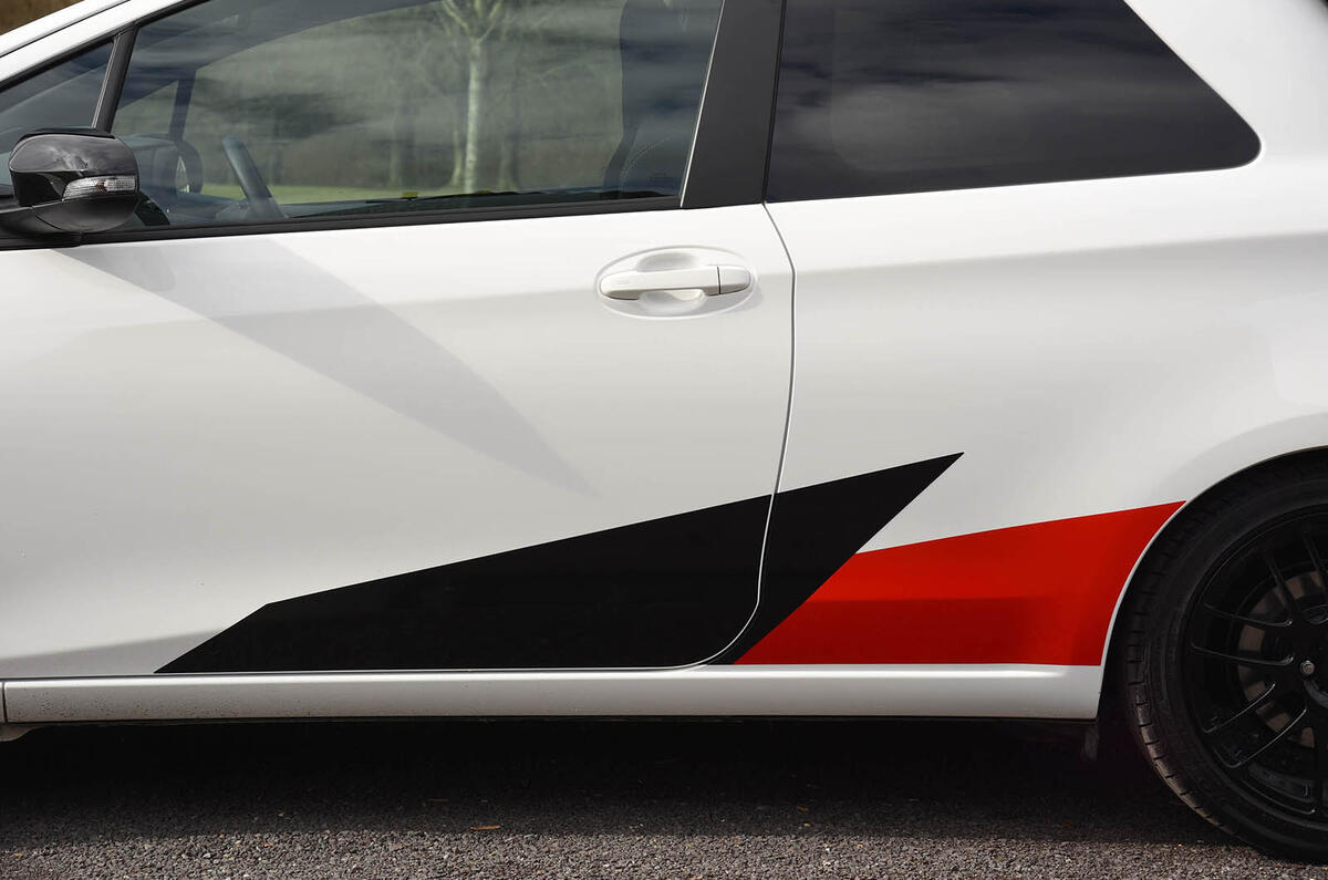 Toyota Yaris GRMN side decals
