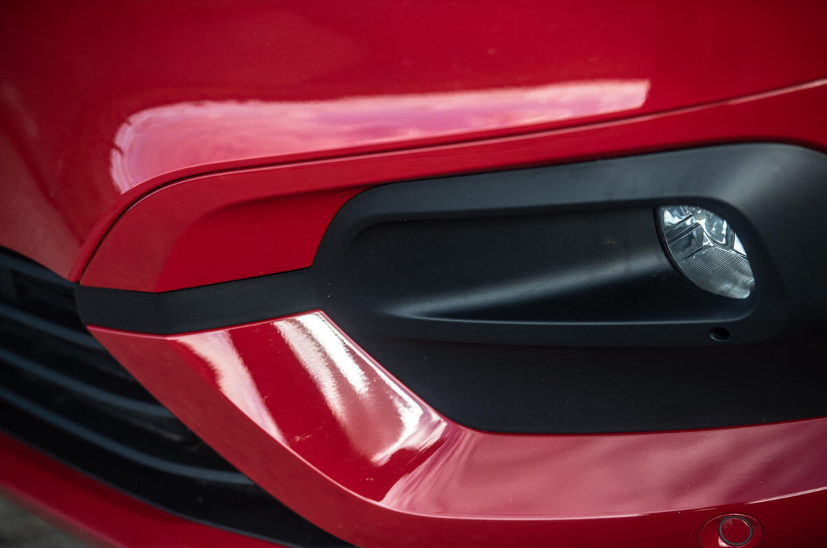 Vauxhall Combo Life 2018 road test review - front foglights