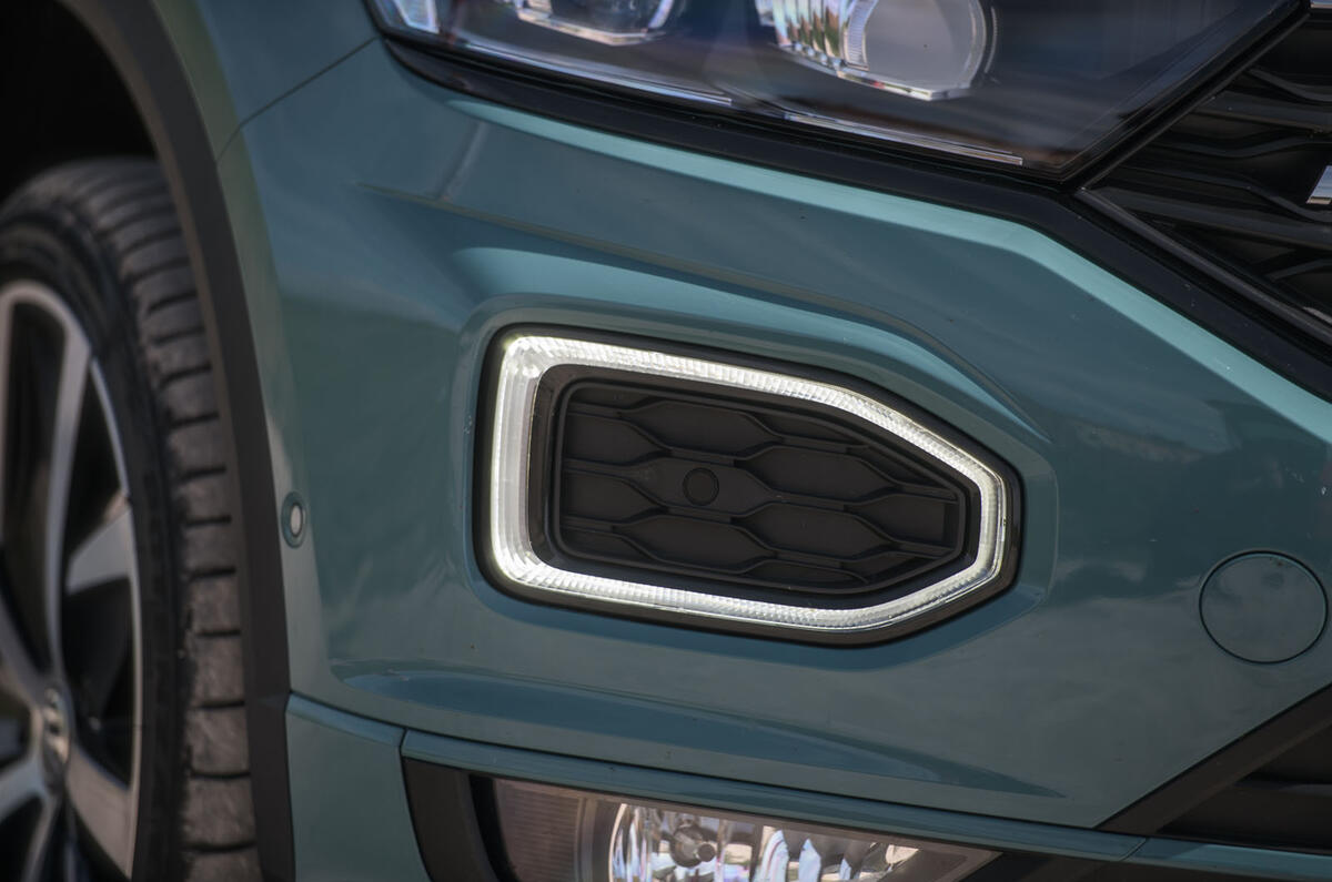 Volkswagen T-Roc Cabriolet 2020 road test review - front bumper