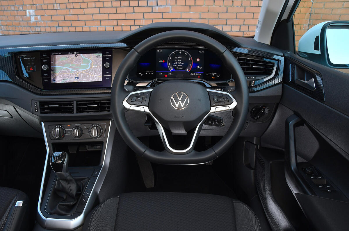 6 Volkswagen Taigo road test review dashboard