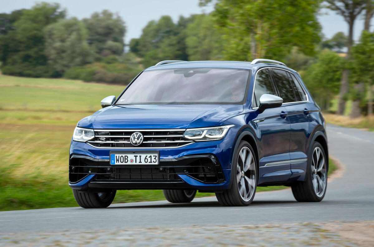Volkswagen Tiguan R road test review - on the road front Volkswagen Tiguan R road test review - on the road front