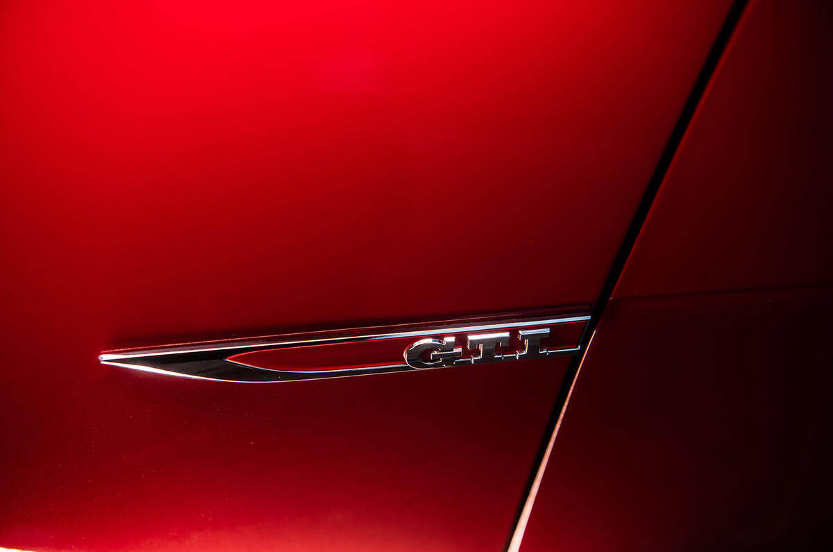 Volkswagen Golf GTI TCR 2019 road test review - side badge