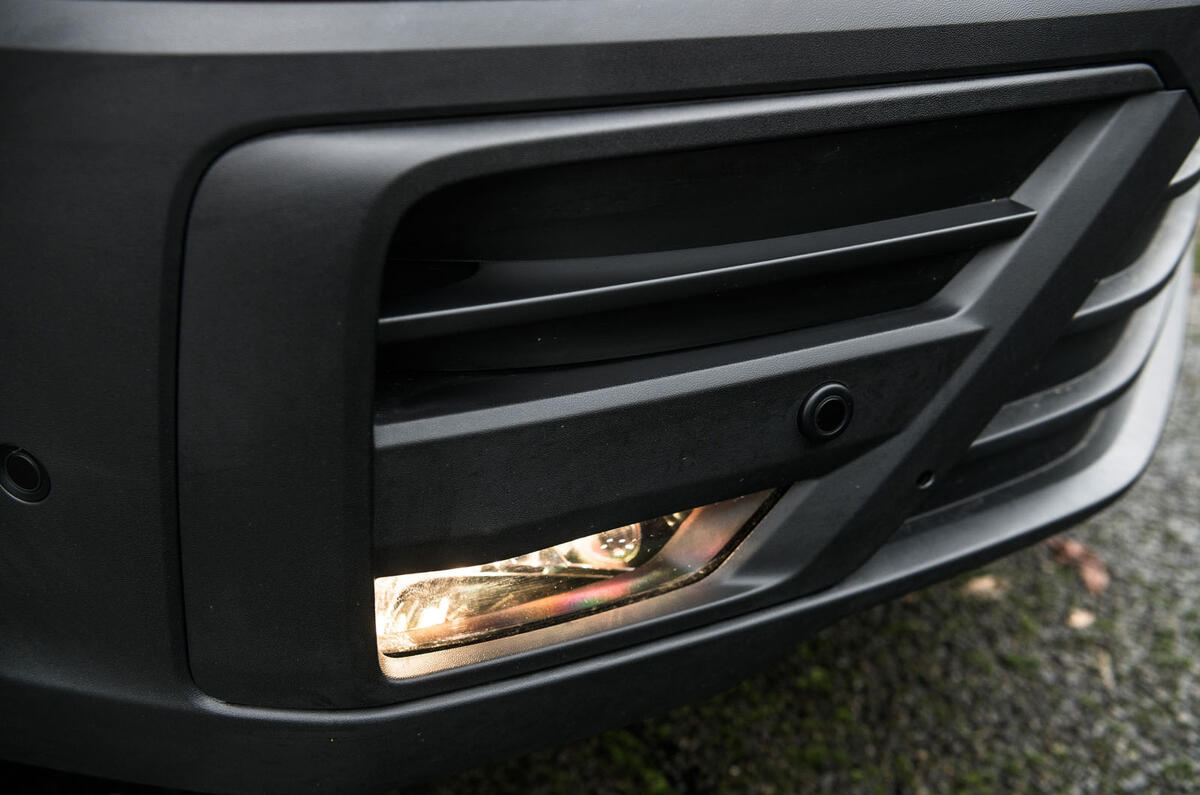 Volkswagen Grand California 2020 road test review - foglights