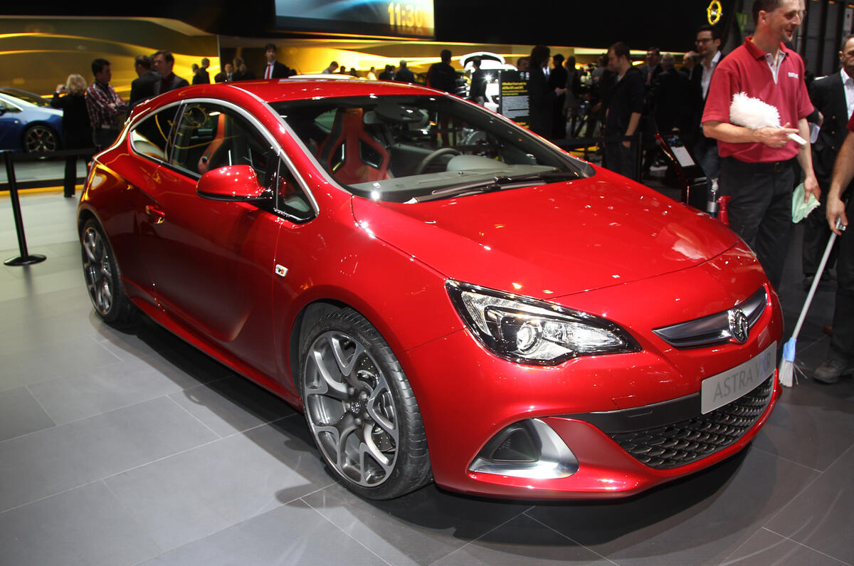 no title Geneva 2012: Vauxhall Astra VXR