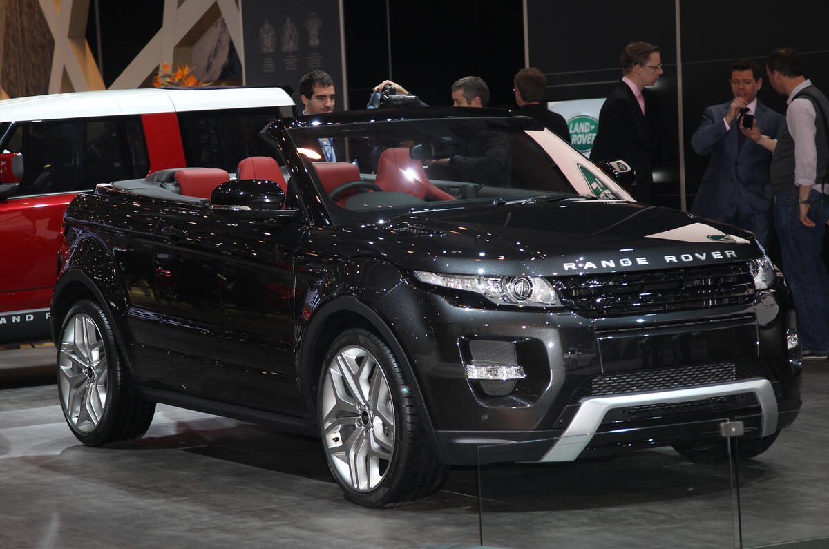 no title Geneva 2012: Evoque convertible