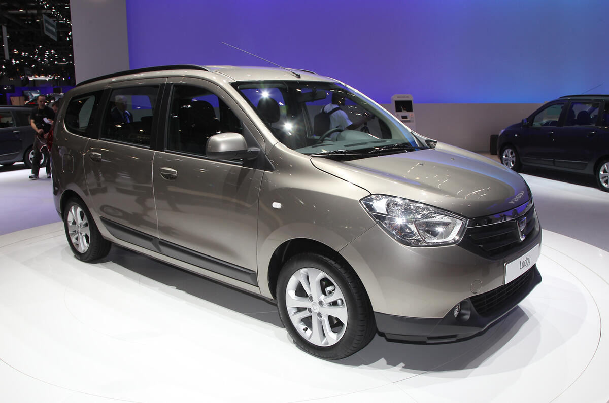 no title Geneva show: Dacia Lodgy MPV