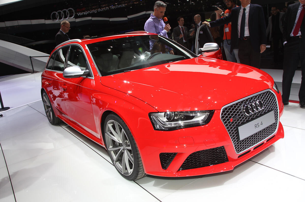 no title Geneva motor show: Audi RS4