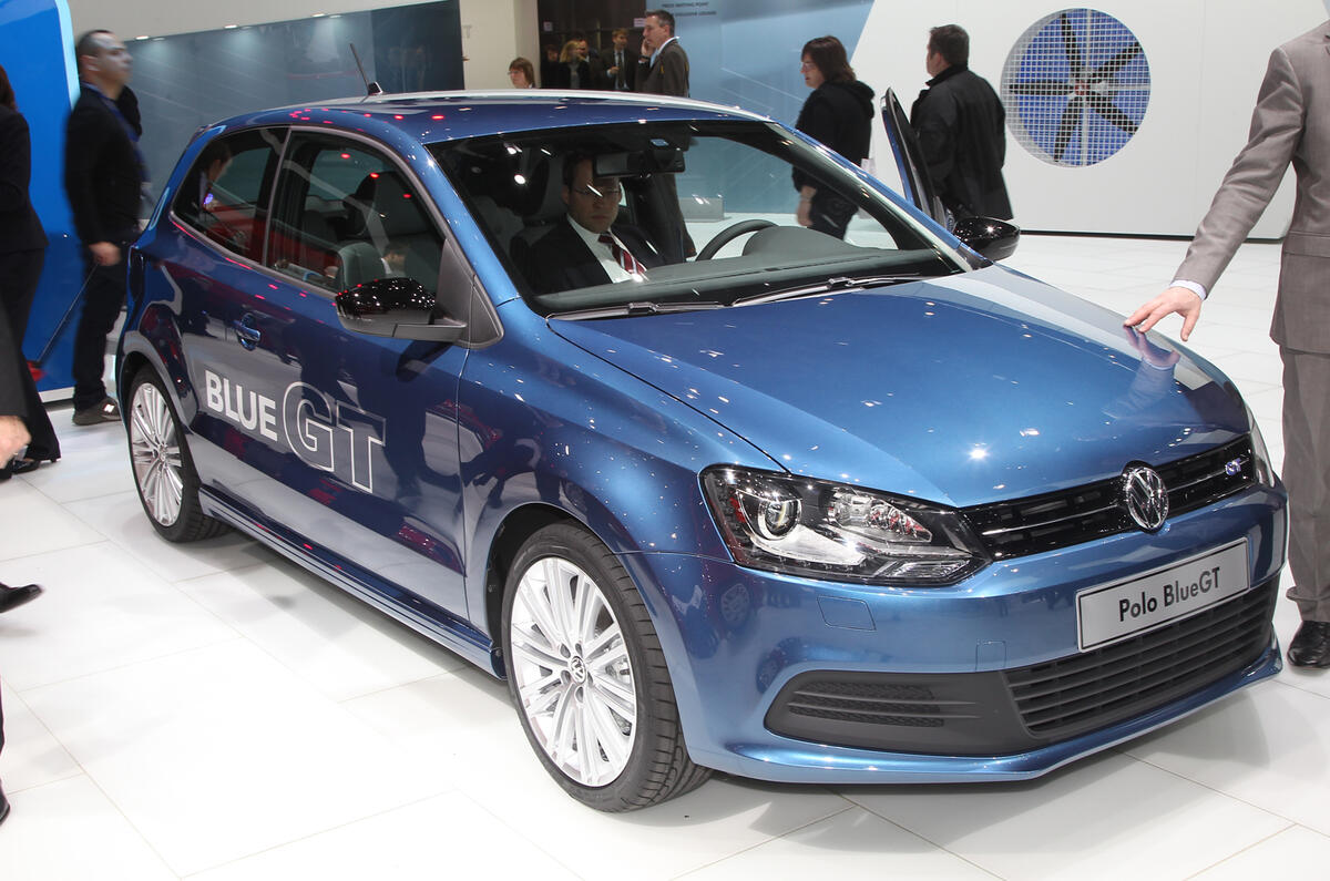no title Geneva show: VW Polo Blue GT