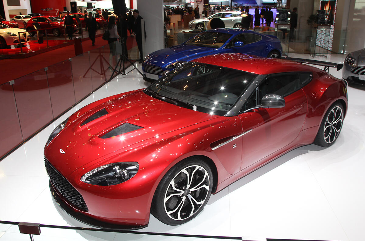 no title Geneva 2012: revised Aston Vantage