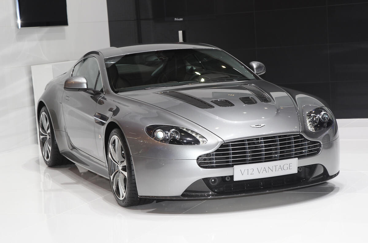 no title Geneva 2012: revised Aston Vantage