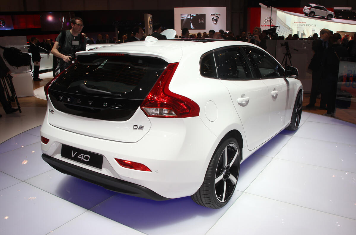 no title Geneva show 2012: New Volvo V40