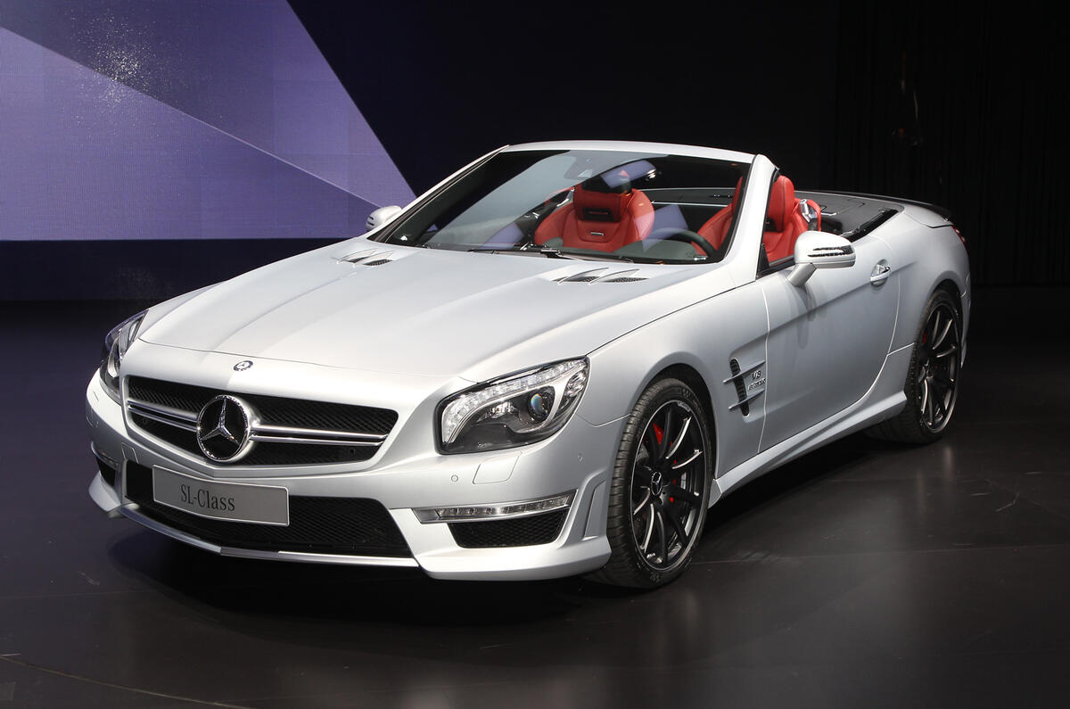 no title Geneva show 2012: Merc SL63 AMG