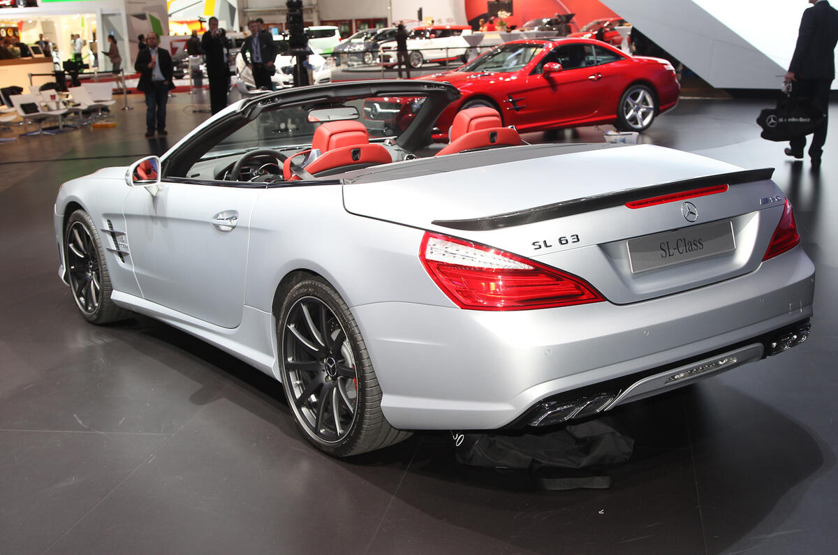 no title Geneva show 2012: Merc SL63 AMG