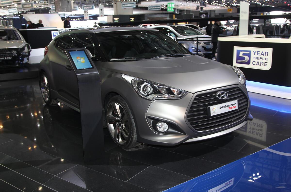 Geneva 2012: Hyundai Veloster Turbo