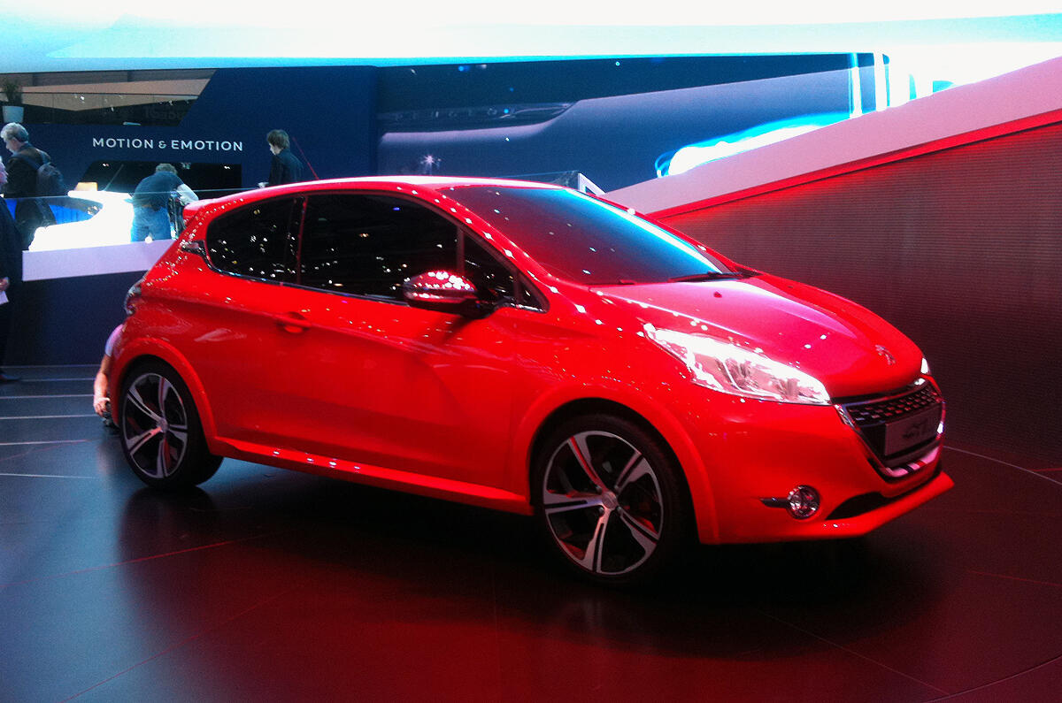 no title Geneva show: Peugeot 208 GTi