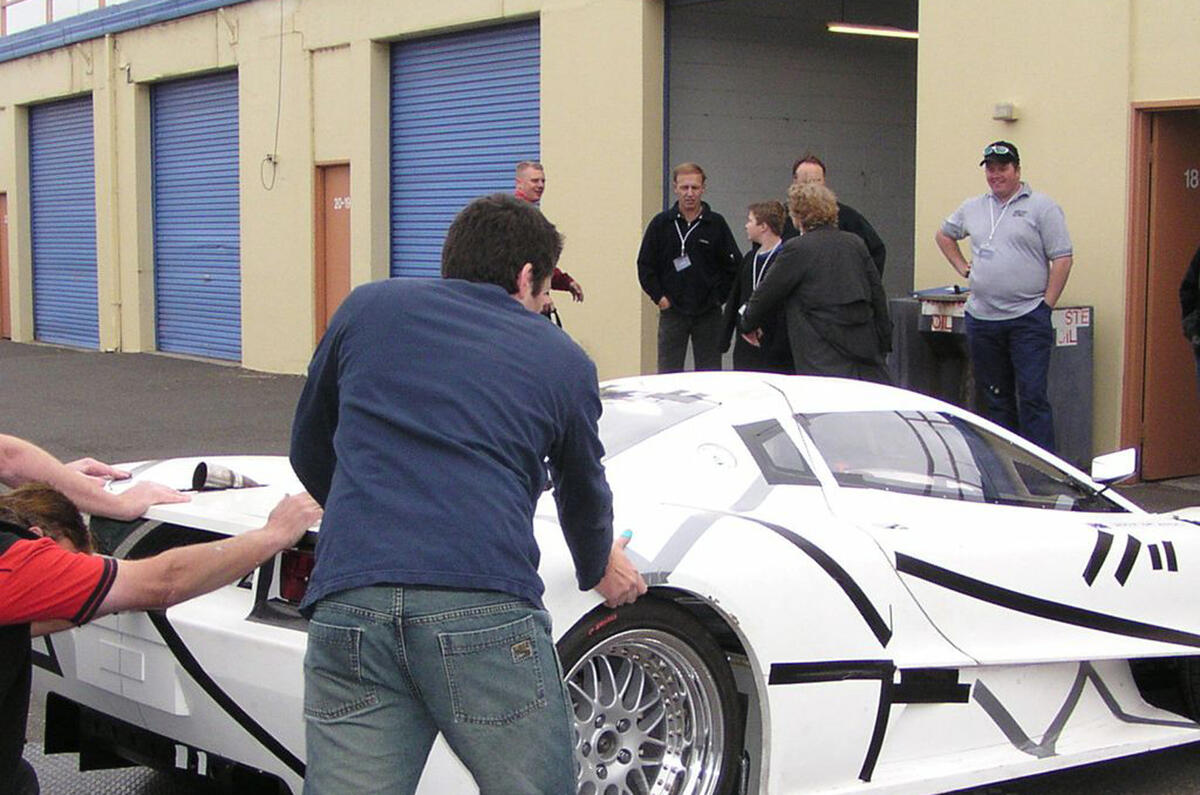 Aussie supercar nears production
