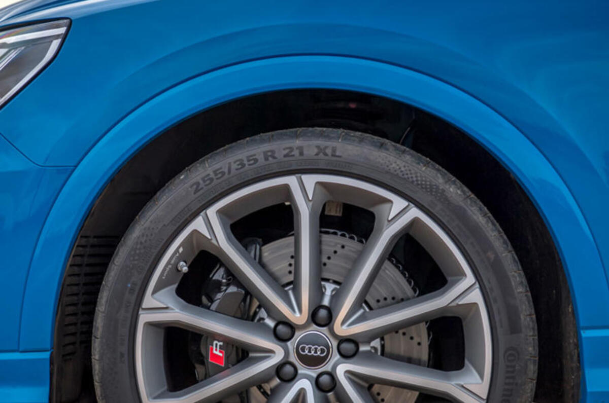 Audi RS Q3 Sportback 2020 road test review - alloy wheels
