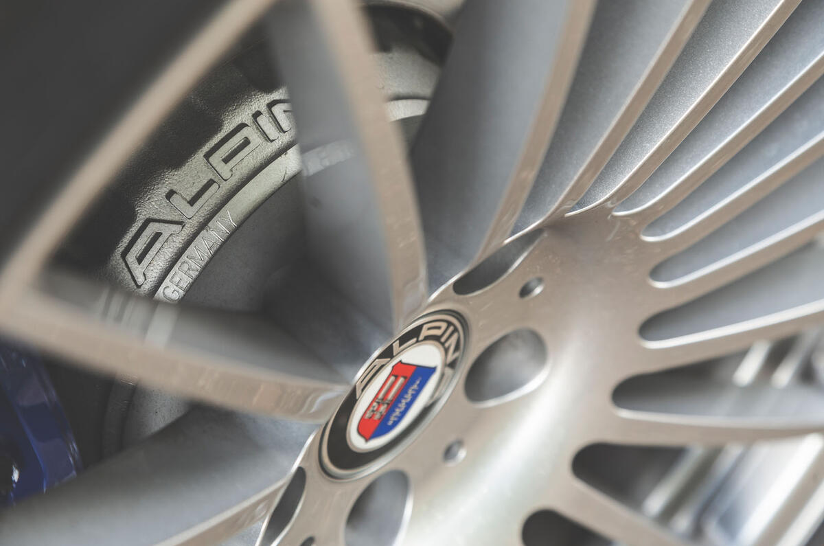 Alpina XD3 2019 UK road test review - brake discs