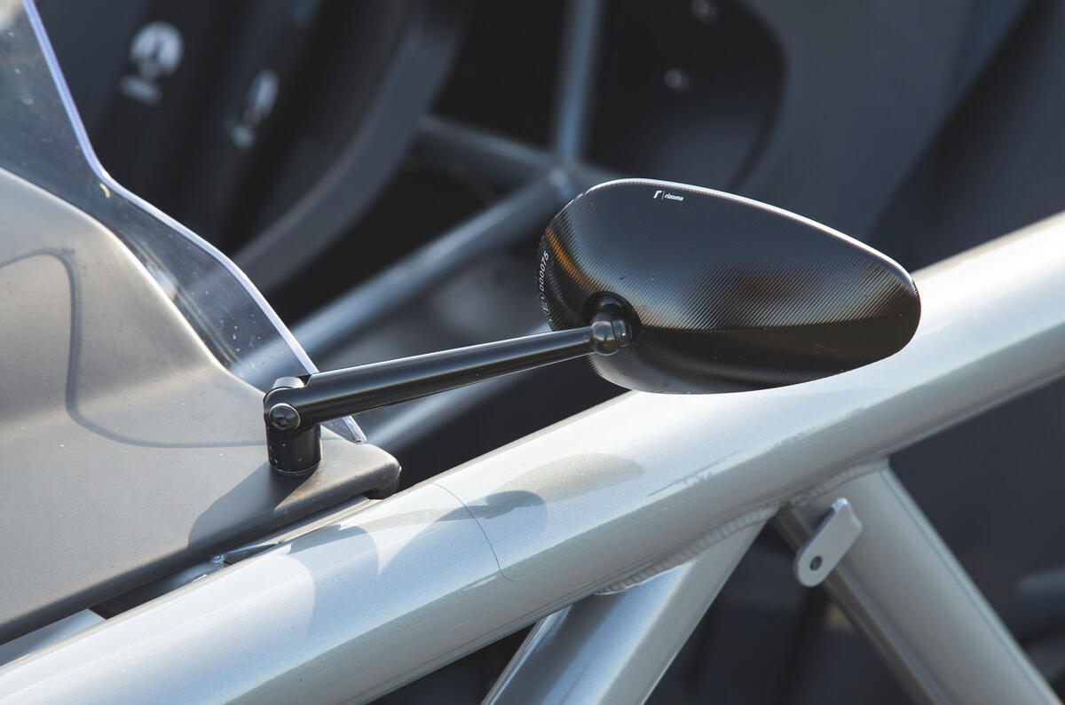 Ariel Atom 4 2019 road test review - wing mirrors