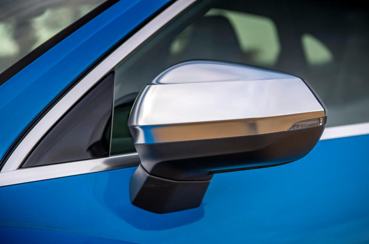Audi RS Q3 Sportback 2020 road test review - wing mirrors