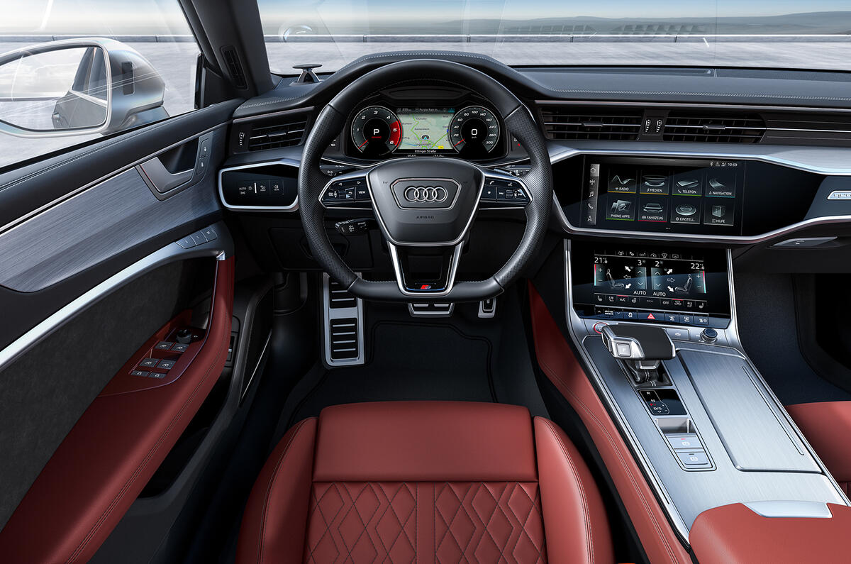 Audi S7 Sportback TDI 2020 road test review - steering wheel Audi S7 Sportback TDI 2020 road test review - steering wheel