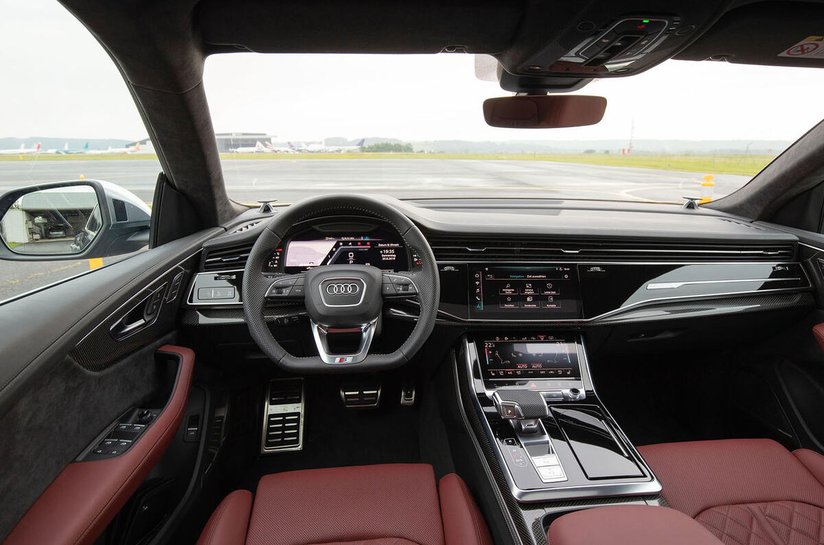 Audi SQ8 2019 road test review - cabin