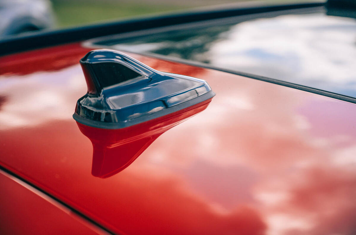 7 Cupra Leon Estate 2021 road test review sharkfin aerial 7 Cupra Leon Estate 2021 road test review sharkfin aerial