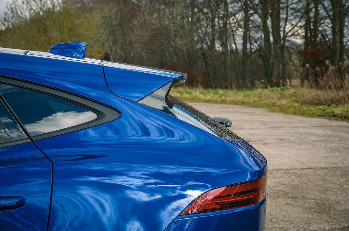 Jaguar E-Pace review back end