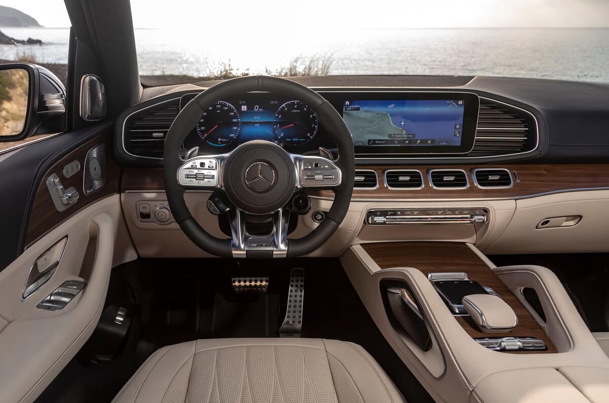 Mercedes-AMG GLS 63 2020 road test review - dashboard Mercedes-AMG GLS 63 2020 road test review - dashboard