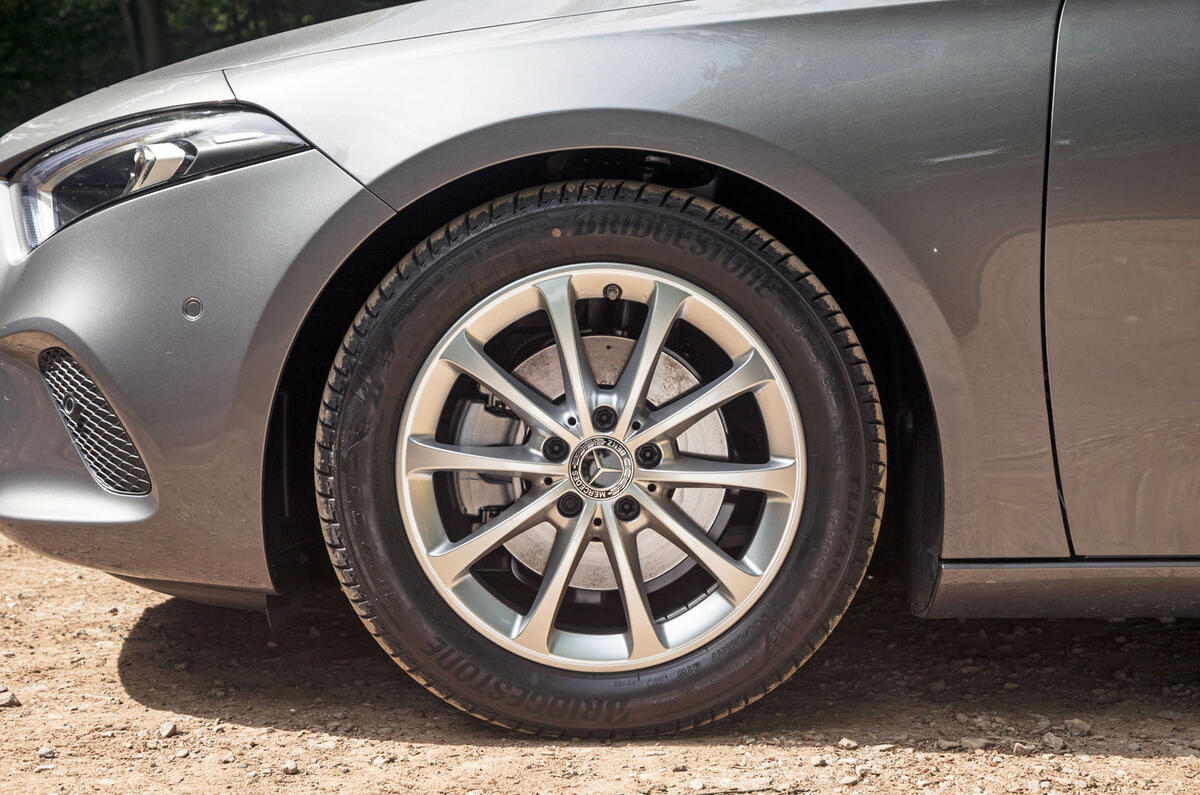 Mercedes-Benz A-Class 2018 road test review alloy wheels