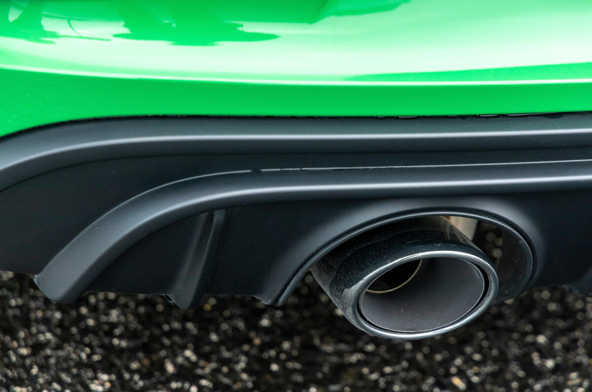 Porsche 718 Boxster GTS 4.0 2020 road test review - exhaust Porsche 718 Boxster GTS 4.0 2020 road test review - exhaust