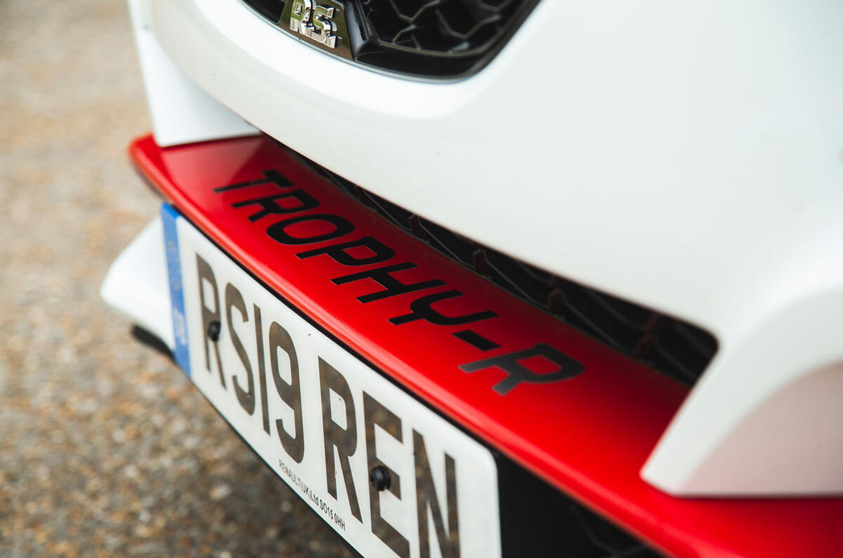 Renault Megane RS Trophy-R 2019 road test review - front splitter