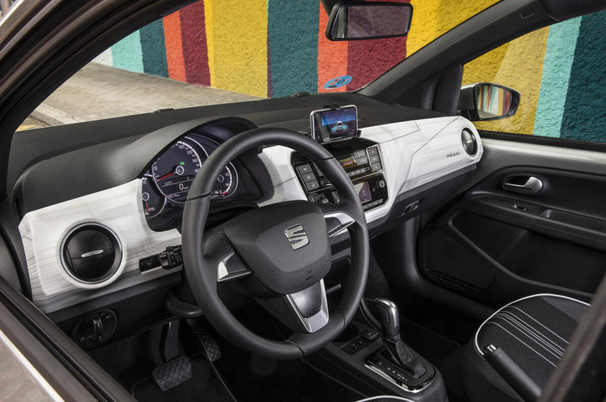 Seat Mii Electric 2020 road test review - dashboard