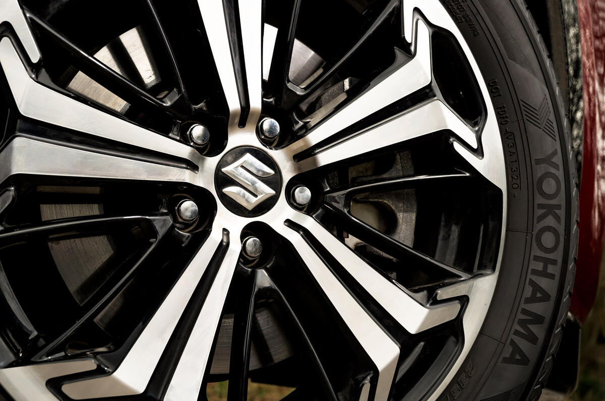 7 Suzuki Across 2021 road test review alloy wheels